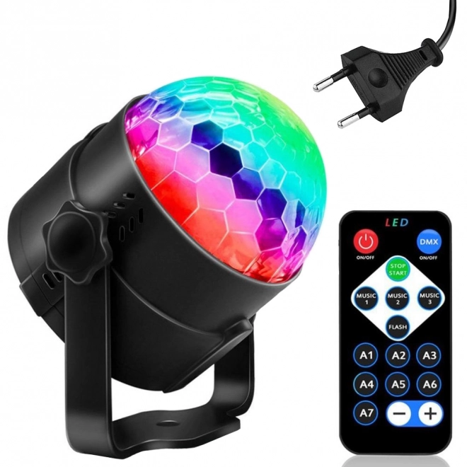 LED RGB Disco Ball Projector