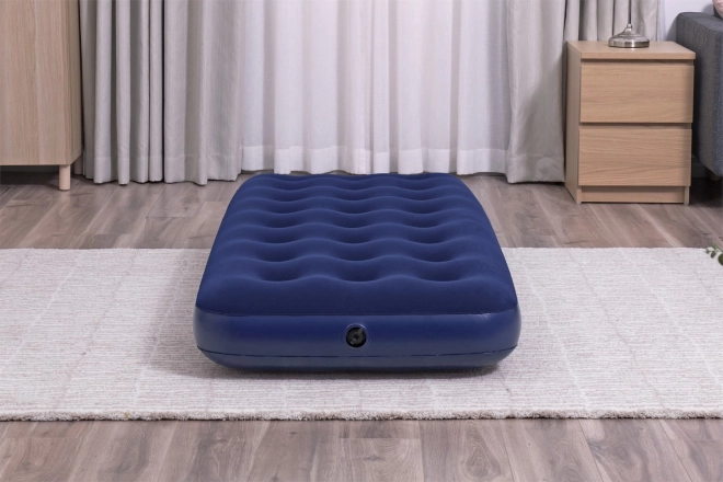 Einzel-Luftmatratze Velours 185x76x22cm