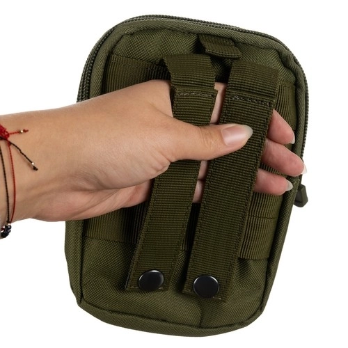 Tactische heuptas + riem groen Trizand 24322