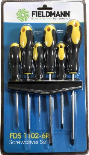Set van 6 schroevendraaiers FIELDMANN FDS 1102-6R