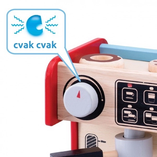 Wonderworld Houten Koffiezetapparaat