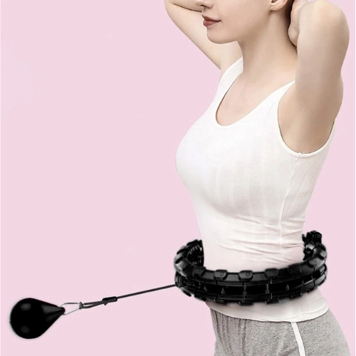 Hula hoop met massageknoppen en gewichten Trizand