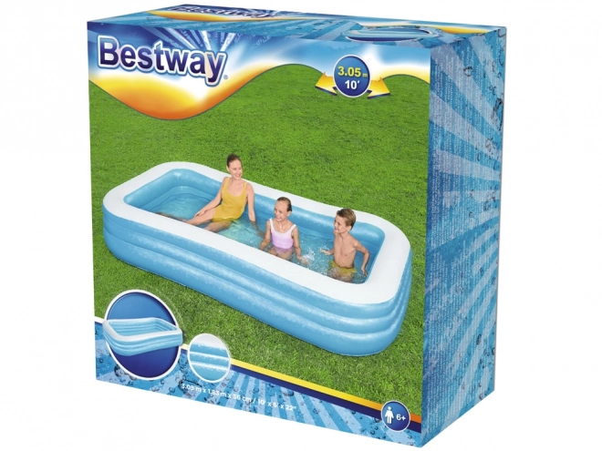 Deluxe Blue Opblaasbaar Zwembad