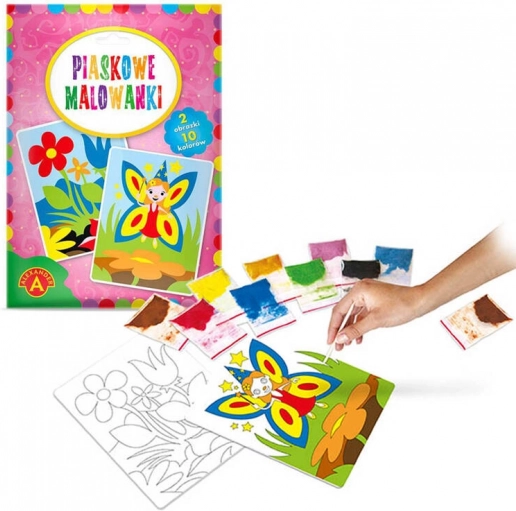 Sand Paintings Fairy, Flowers