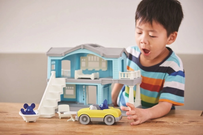 Poppenhuis Green Toys Blauw