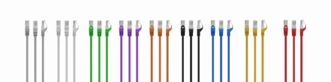 Patchkabel kat.6 koper UTP 0,25m grijs