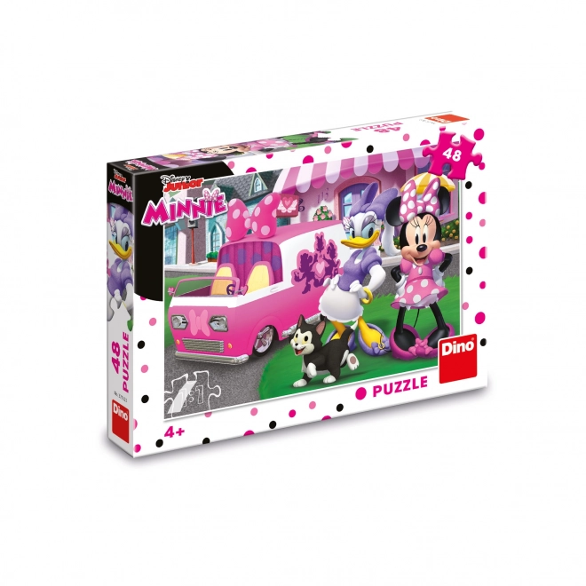 Puzzle Minnie et Daisy - 48 pièces