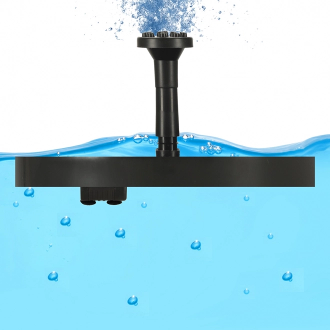 Floating Solar Garden Fountain
