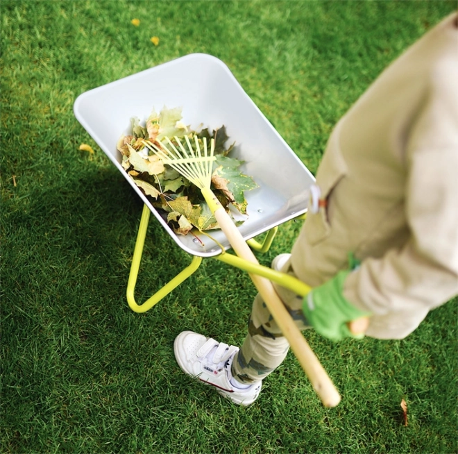 Gardener Set with Wheelbarrow, Tools and Gloves