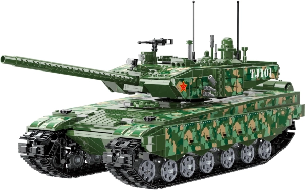 Qman zone de combat – char de combat principal 99A avec modèle de moteur détaillé