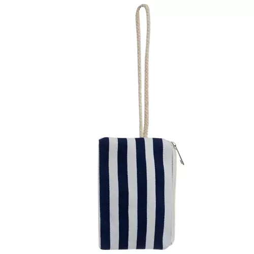 Large nautical style beach and picnic bag
