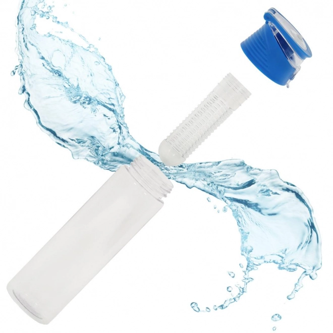 Wasserflasche mit Fruchteinsatz 800 ml – Blau