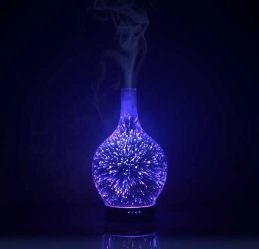 Led Aroma Diffusor mit Luftbefeuchter und Nachtlicht