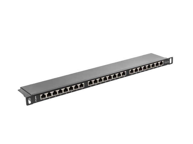 Patch panel met 24 poorten categorie 5E