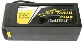 Tattu Plus LiPo-Akku 16000 mAh 22,2 V 15C 6S mit AS150- und XT150-Steckern