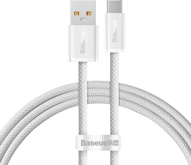 USB to USB-C Cable 100W Baseus Dynamic Series 1m White
