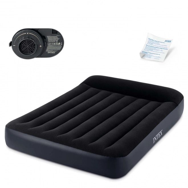 Velvet Double Air Mattress with Pump
