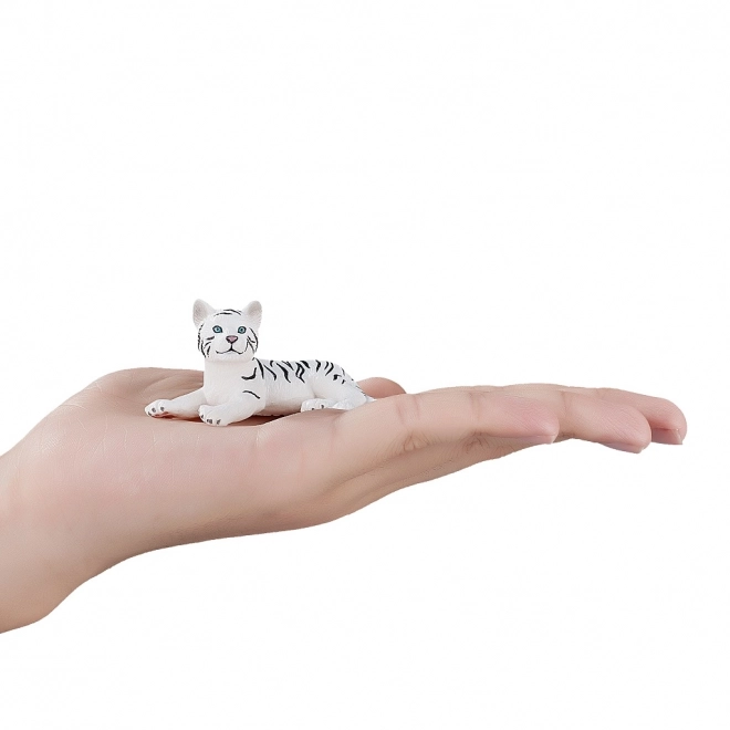 Beeldje van Liggende Witte Tijger