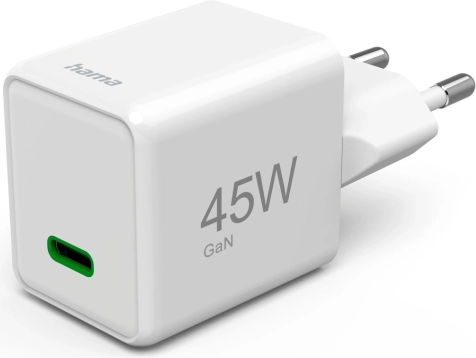 Supercompacte oplader 45W GaN PD/QC USB-C