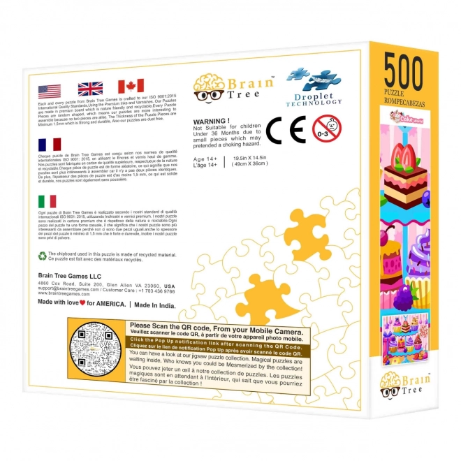 Puzzel In De Banketbakkerij 500 stukjes