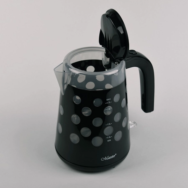 Bouilloire électrique 1,7l 2200W "DROPS" MR-045-NOIR