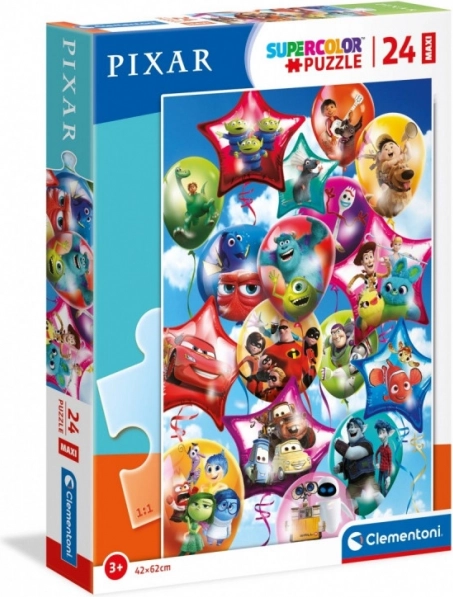 CLEMENTONI Pixar Party MAXI Floor Puzzle 24 Pieces