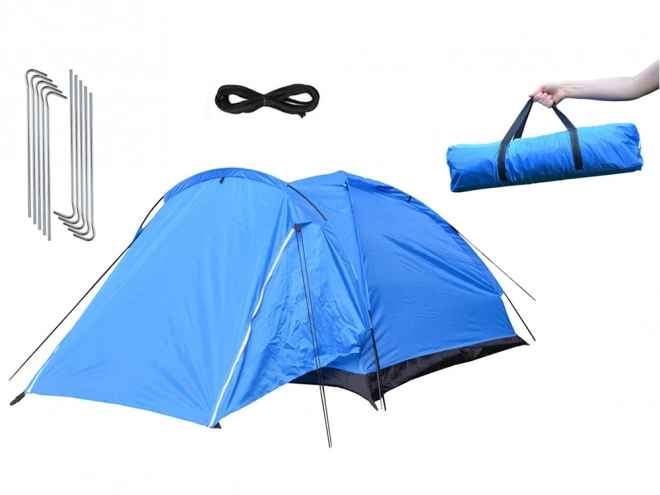 Outdoor kampeertent voor 2 personen met muskietennet en voortent