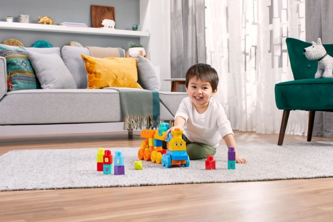 Train musical avec lettres ABC