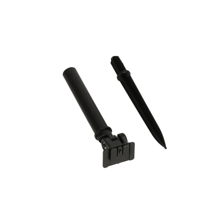 Easy installation with ground stake