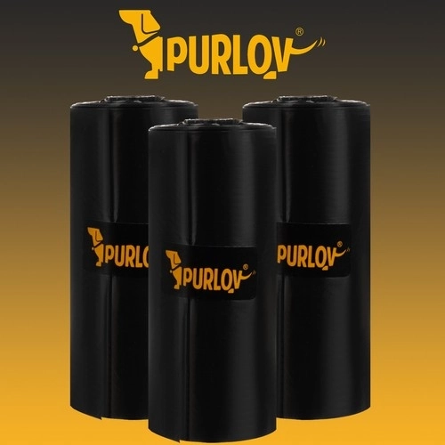 Ensemble de sacs pour excréments + étui Purlov 22812
