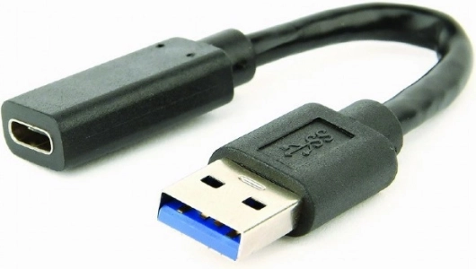Adapter USB 3.1 A männlich auf USB C weiblich 10 cm