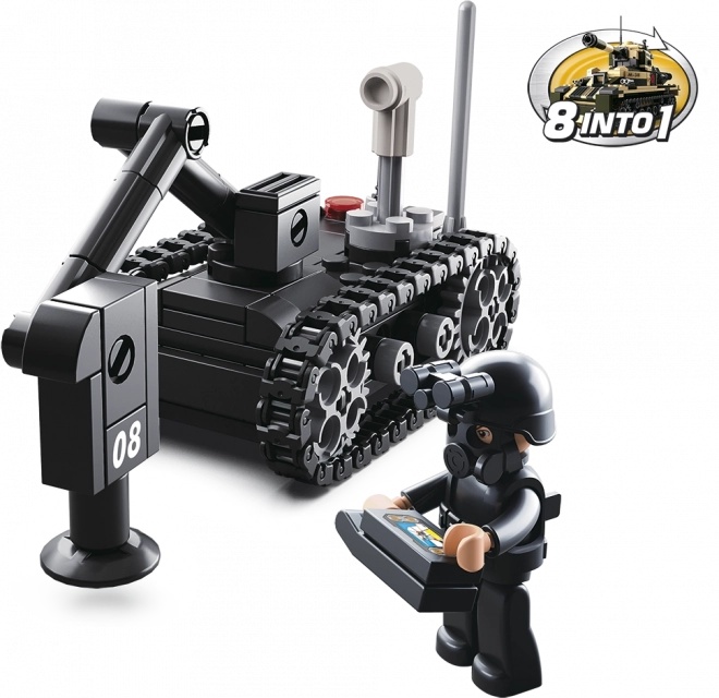 Sluban Army détecteur de mines 8in1