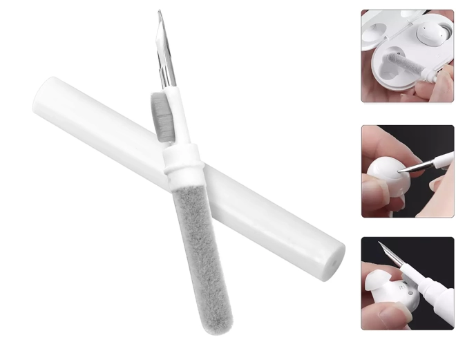 Three attachments for precise cleaning