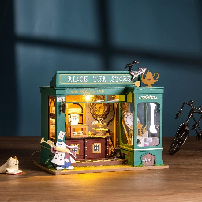 RoboTime miniatuurtherbergje - Theewinkel