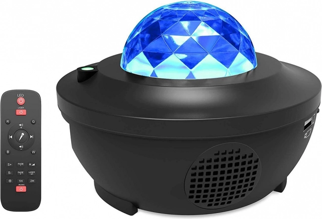 Beeindruckende RGB-Effekte und Laser-Sterne