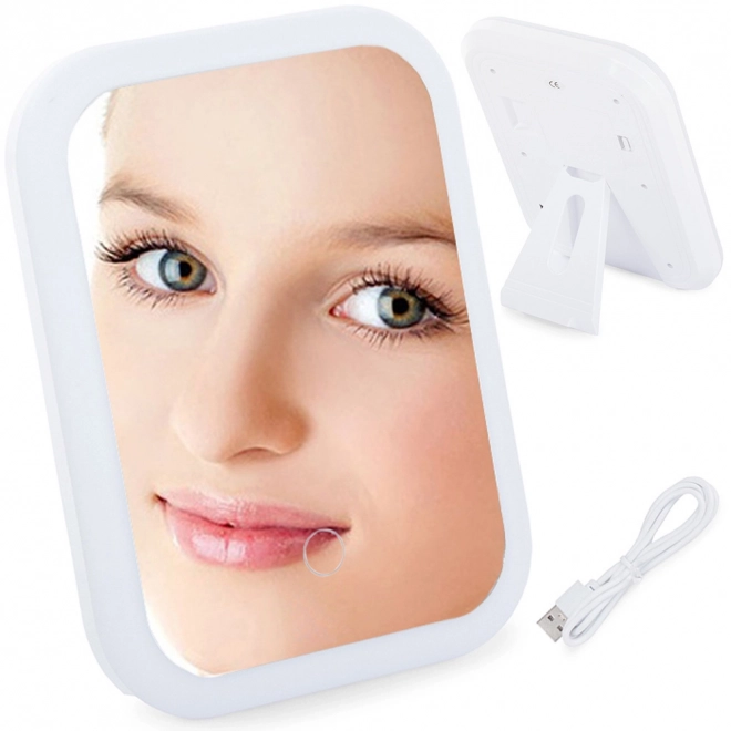 Verlicht cosmetisch make-up spiegel