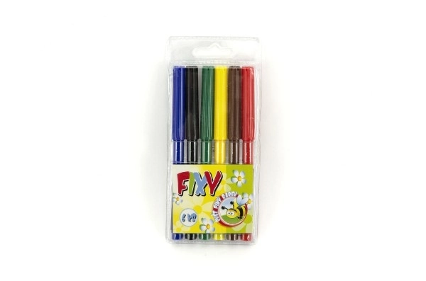 Set van gekleurde stiften Wiky 6 stuks