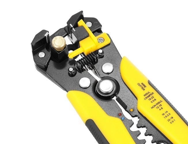 Multifunctionele tang 5-in-1 - stripper, krimptang en connectorklem - automatische draadstripper