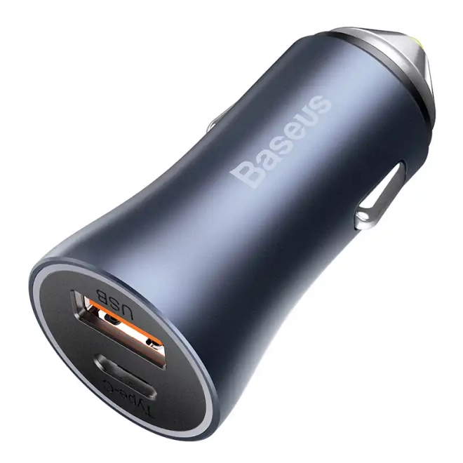 Baseus 40W Car Charger with Two USB Ports