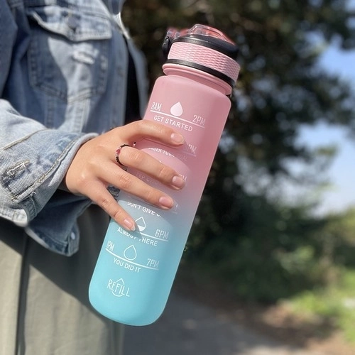 Motivations-Wasserflasche 1L Trizand