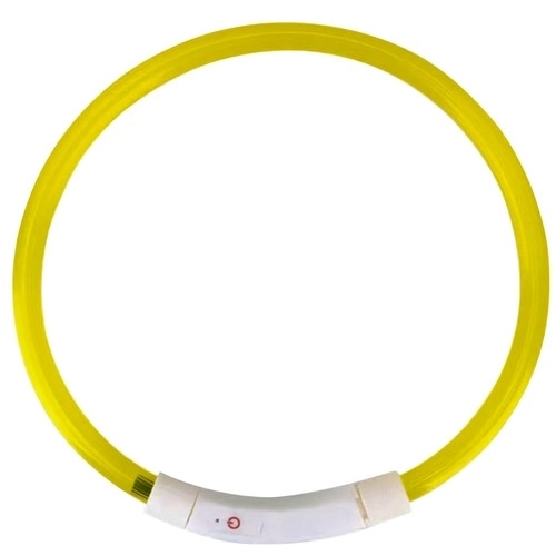 LED-Leuchthalsband für Haustiere mit USB-Ladung und Längenverstellung