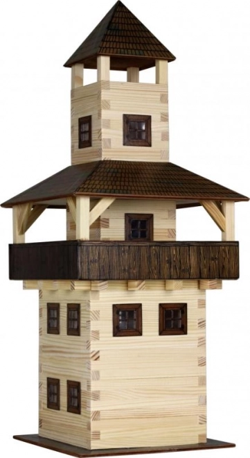 Wooden Gluing Construction Kit Walachia - Tower