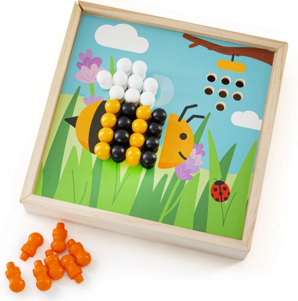 Bigjigs Toys houten mozaïek Tuin