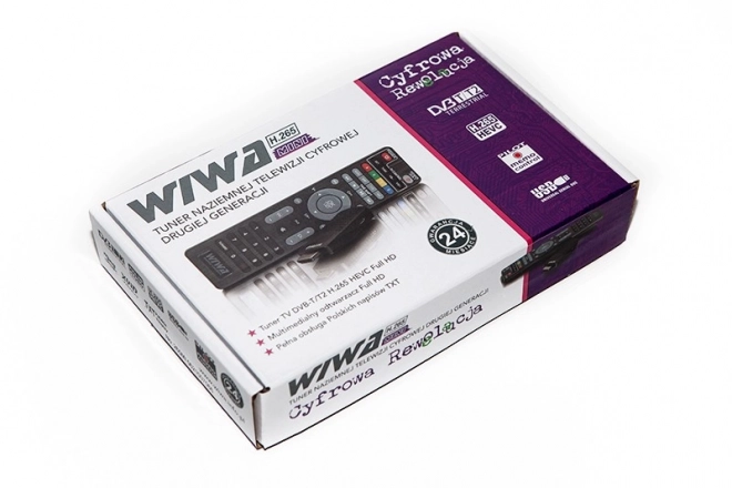 Compact HD WIWA Tuner with H.265 Technology