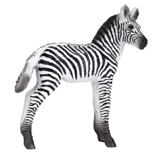 Realistische zebra veulen figuur