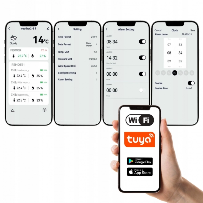 WiFi Weather Station with Air Pollution Measurement
