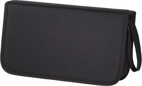CD-Hülle aus Nylon, 104 Discs, schwarz