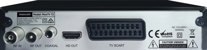 Decoder MaxTVT2 for DVB-T2