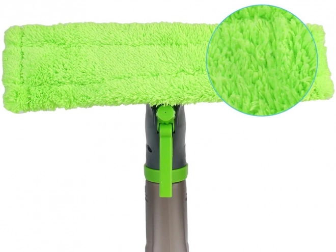 3-in-1 Glass and Mirror Cleaner with Microfiber Squeegee