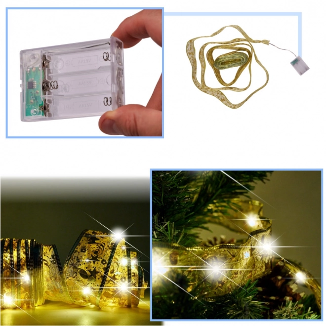 Verlichte LED-lint voor kerstboom